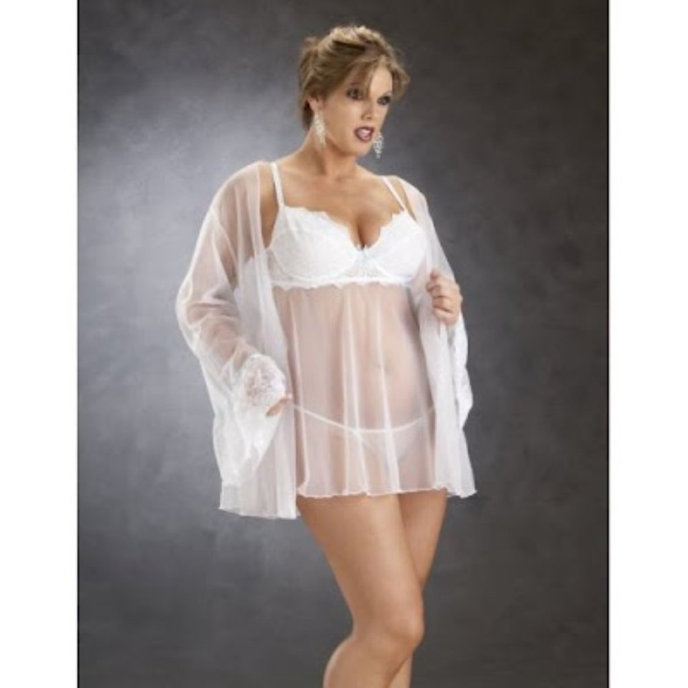 Escante Women's Babydoll Coat Set